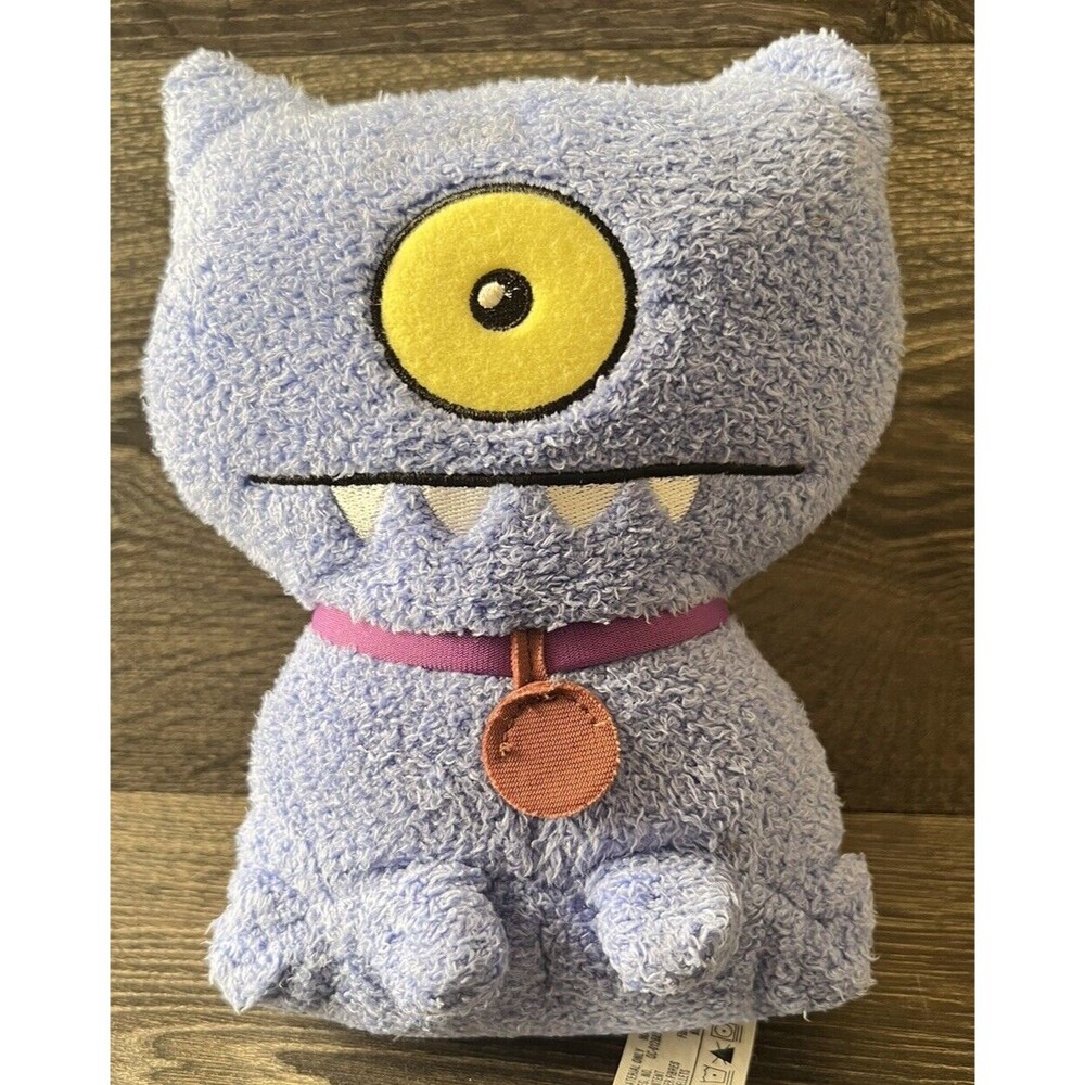 Ugly Doll Plush Dog Cat Stuffed Animal Cyclopes 8" One Eye Blue/Purple